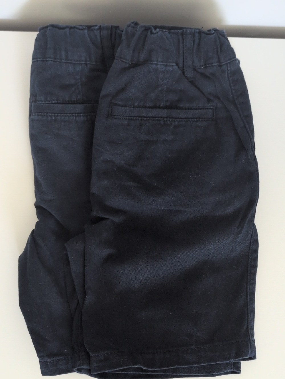 The Children's Place Navy Elastic Waist Chino Pants
